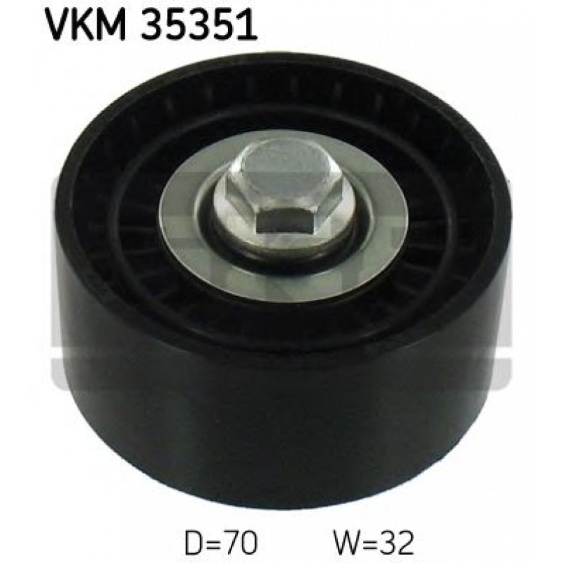VKM 35351 SKF Ролик модуля натягувача ременя